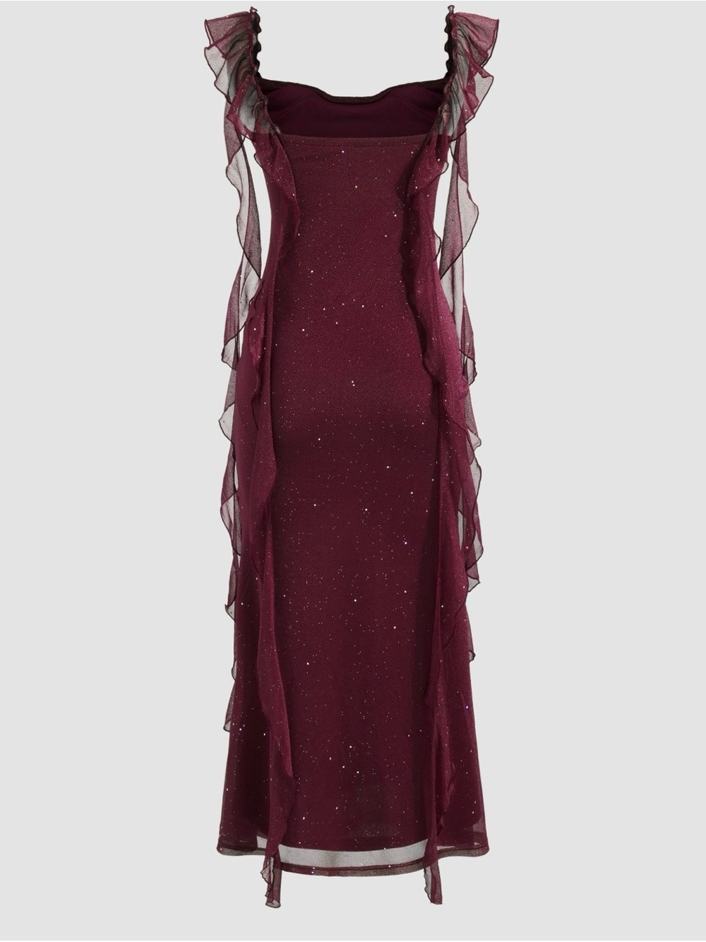 CIDER NWT COWL NECK GLITTER MIDI SMALL - Picture 3 of 9